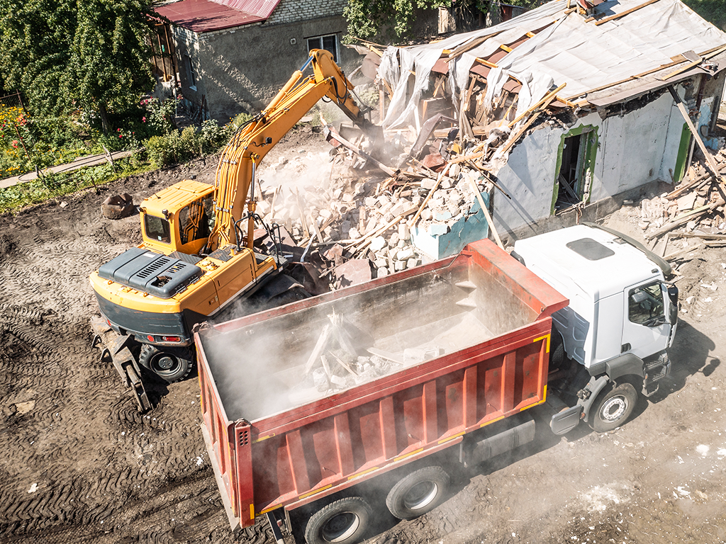 Wyburzanie budynków